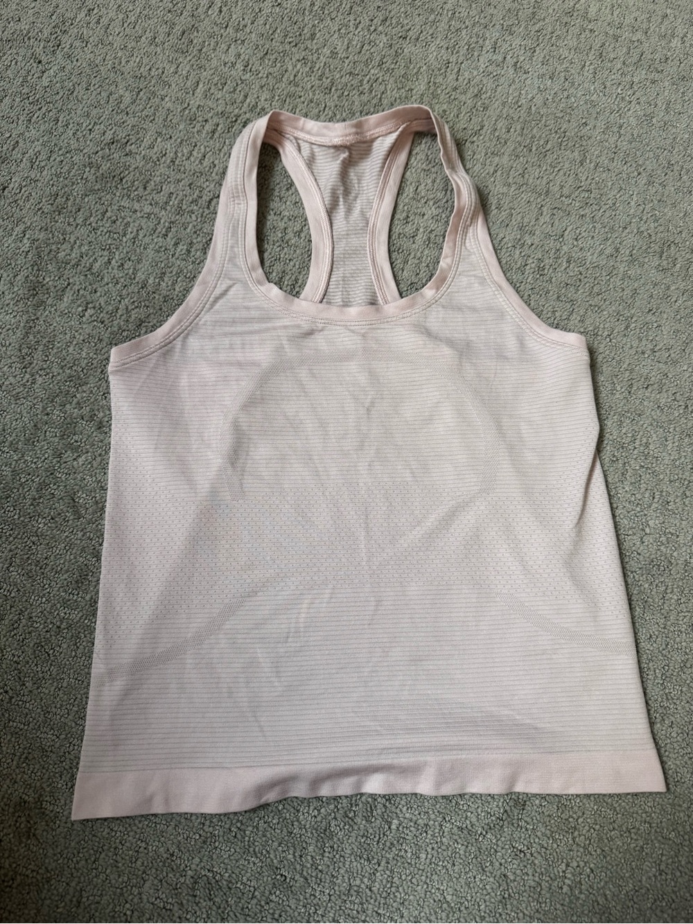 lululemon athletica Light Pink Racerback Tank